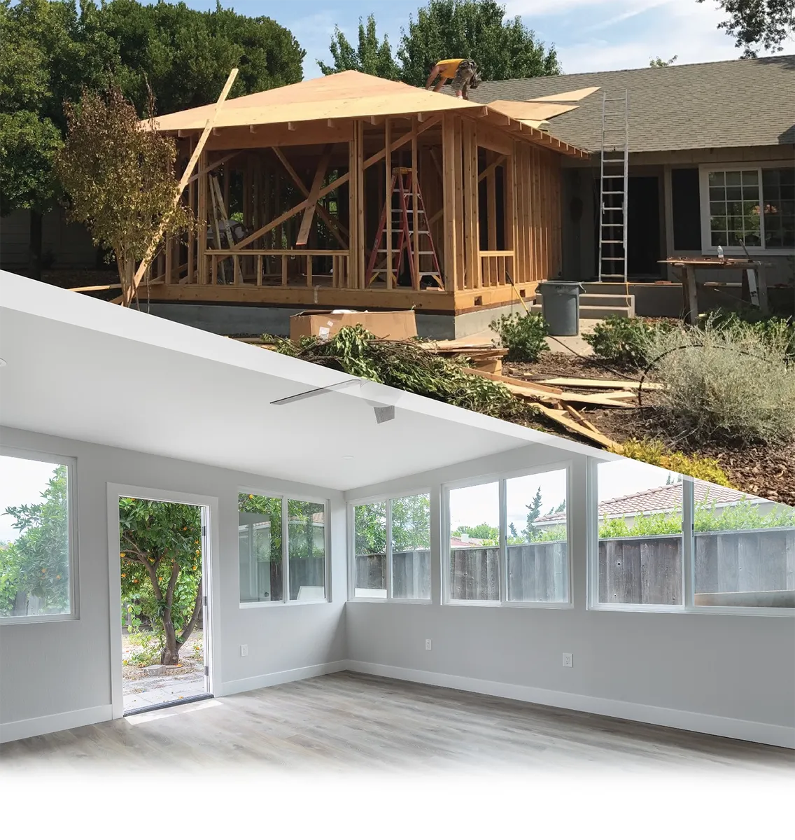 Home Addition Contractors and home expansion transformations